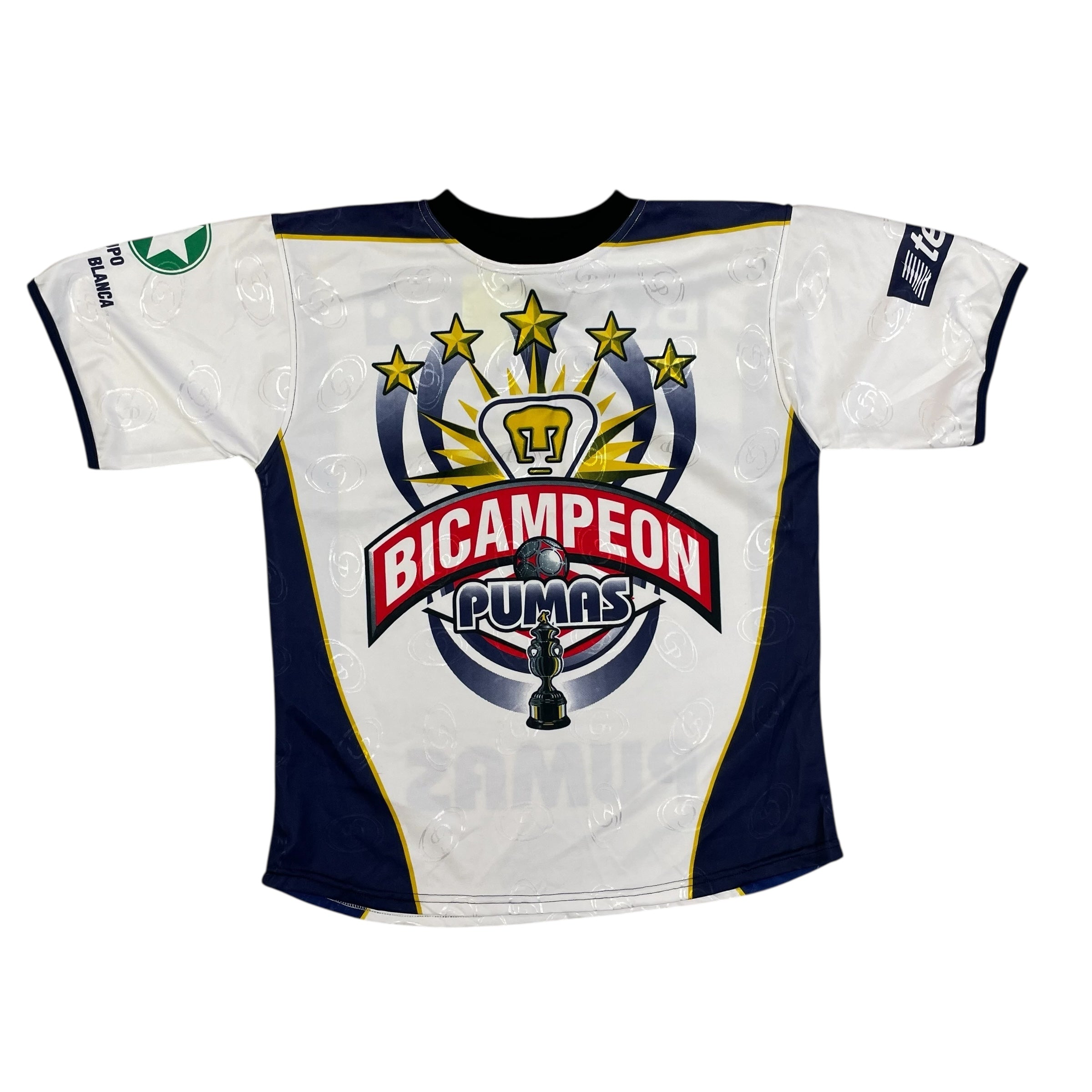 Vintage 2004 Pumas UNAM Bicampeon Jersey