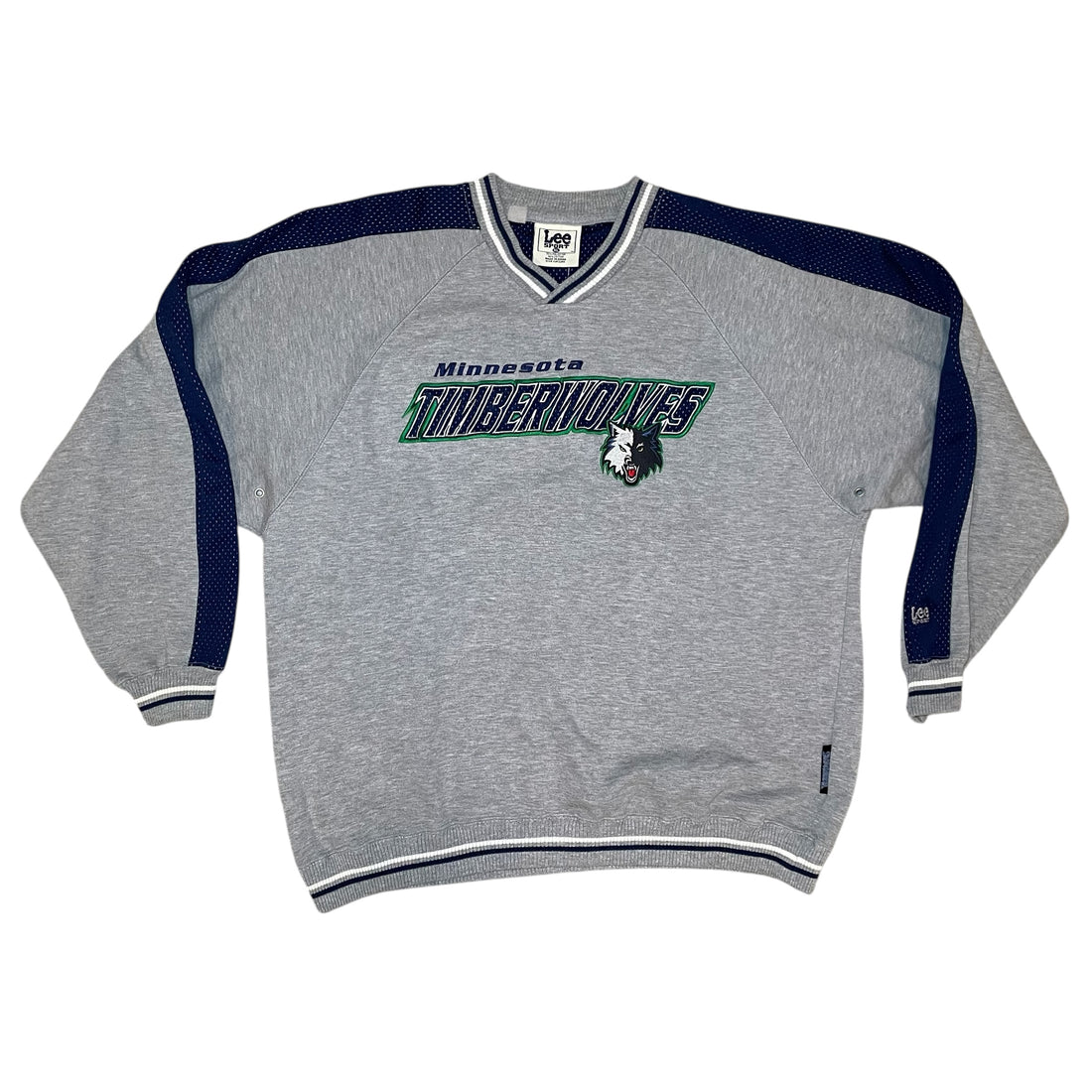 Vintage Minnesota Timberwolves Gray Lee Sport Sweatshirt