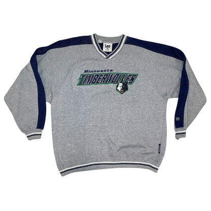 Vintage Minnesota Timberwolves Gray Lee Sport Sweatshirt