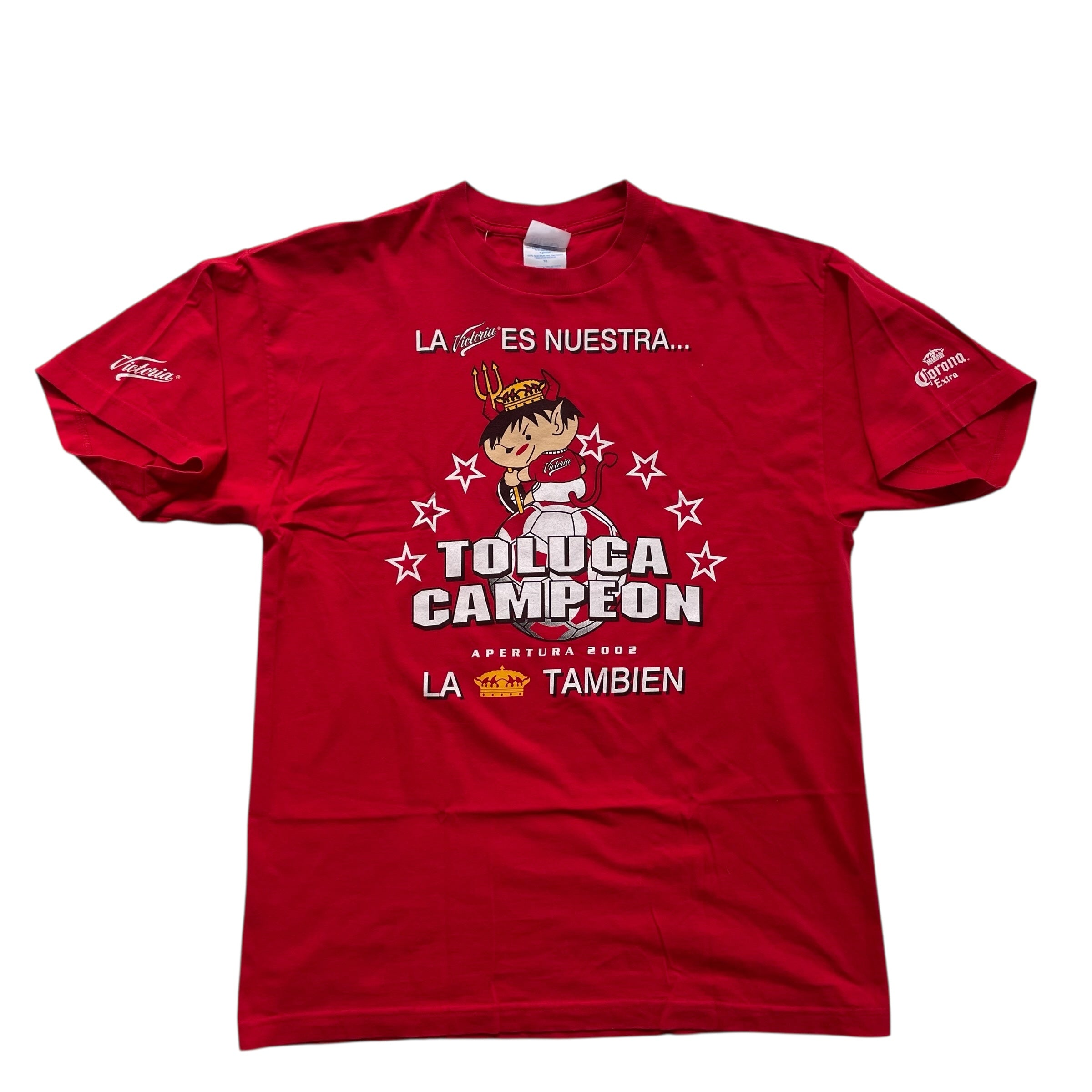 Vintage Apertura 2002 Toluca Champions T-Shirt