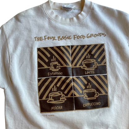 Vintage Attitudes Unlimited Coffee Art Sweatshirt