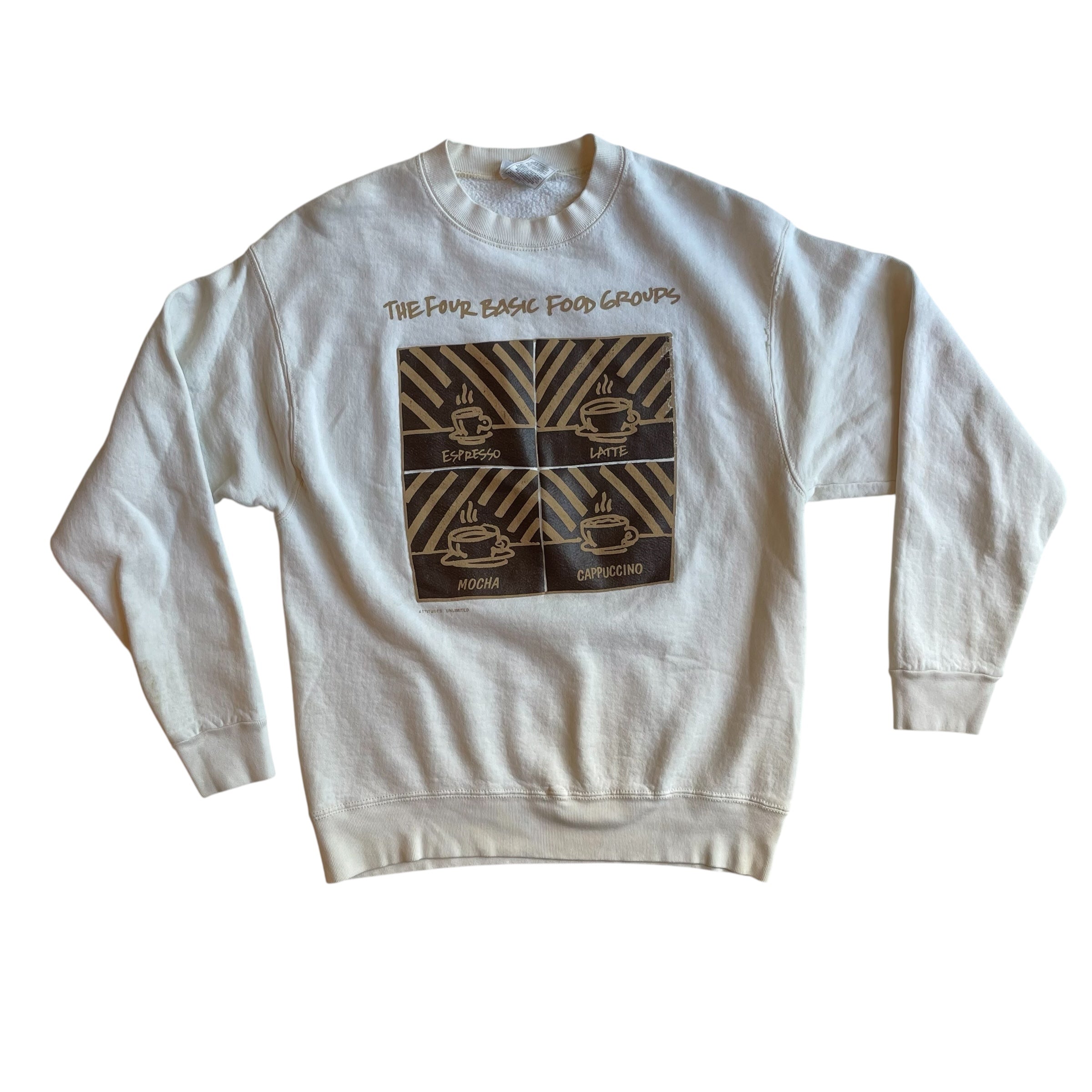 Vintage Attitudes Unlimited Coffee Art Sweatshirt