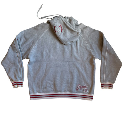 Vintage Y2K Shady Limited Embroidered Gray Hoodie