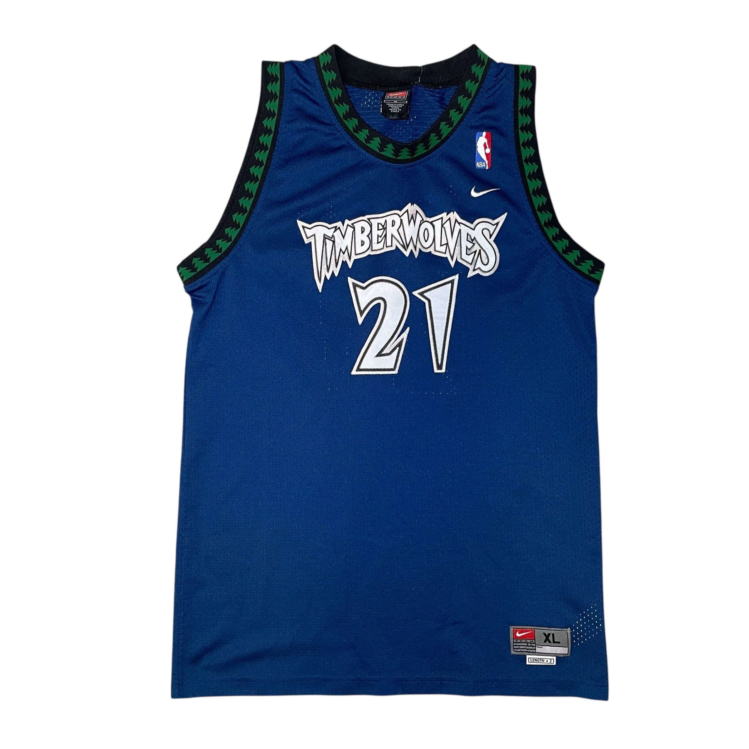 Vintage Minnesota Timberwolves Kevin Garnett Nike Jersey
