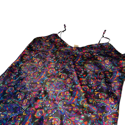 Y2K Multicolored Silky Cami