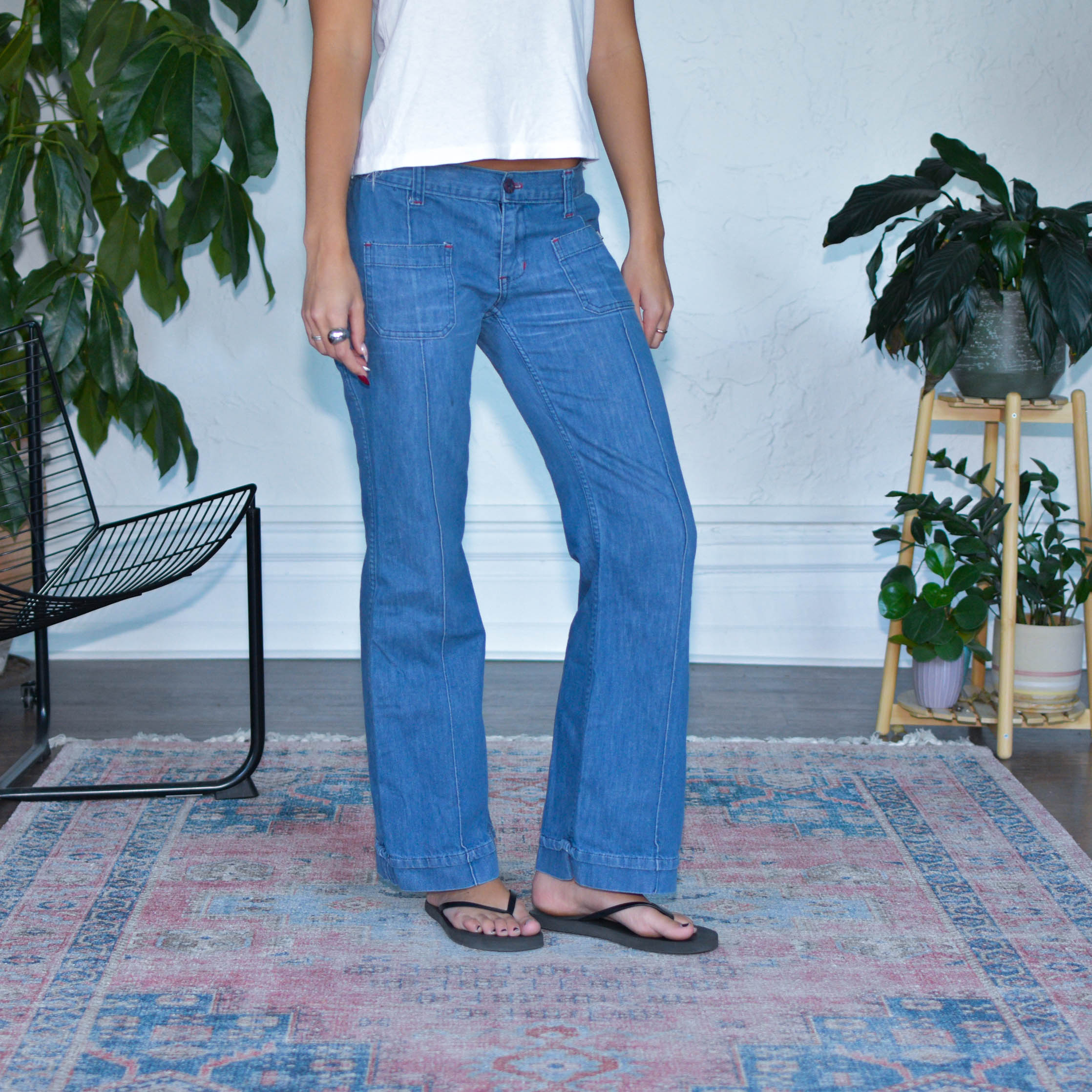 Vintage Y2K Paul Frank Boot Cut Jeans