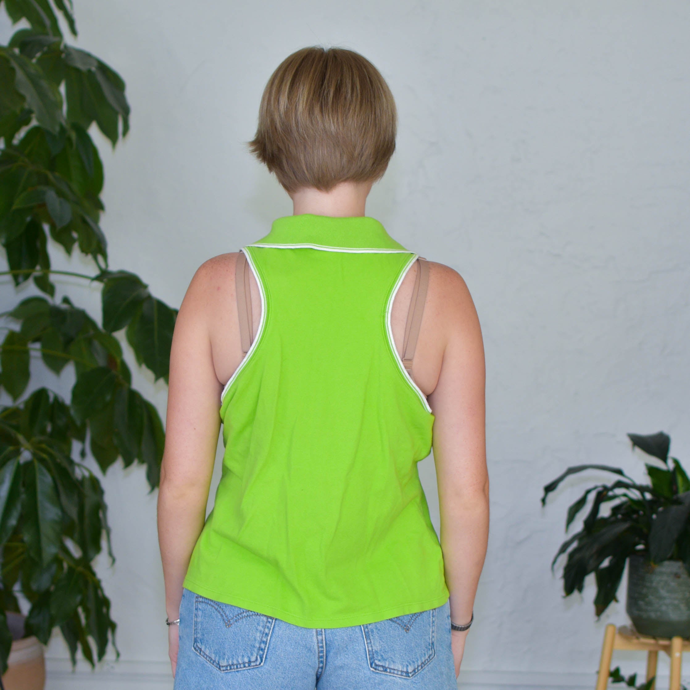 Vintage Y2k Ralph Lauren Femme Polo Tank Top