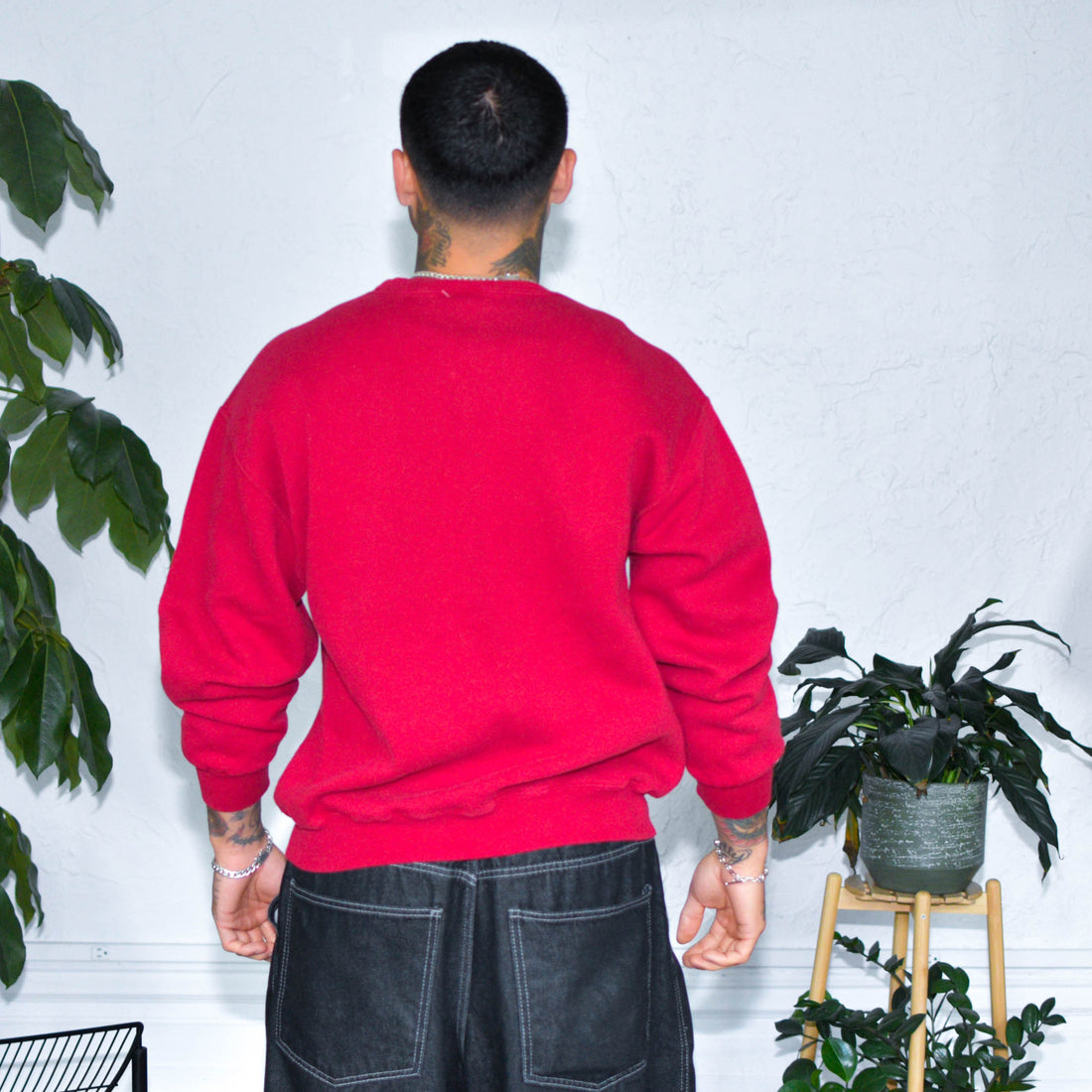 Vintage Russell Athletic Oklahoma Sooners Red Crewneck