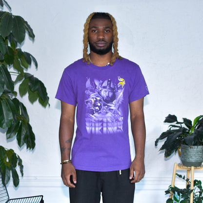 Vintage Minnesota Vikings Pro Player Graphic T-Shirt