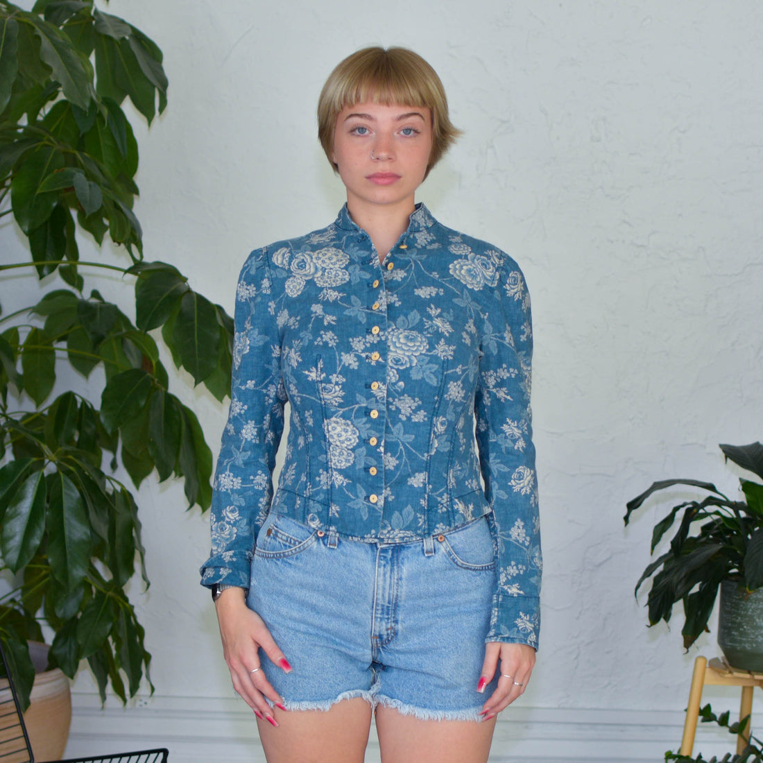 Vintage Ralph Lauren Floral Button Up