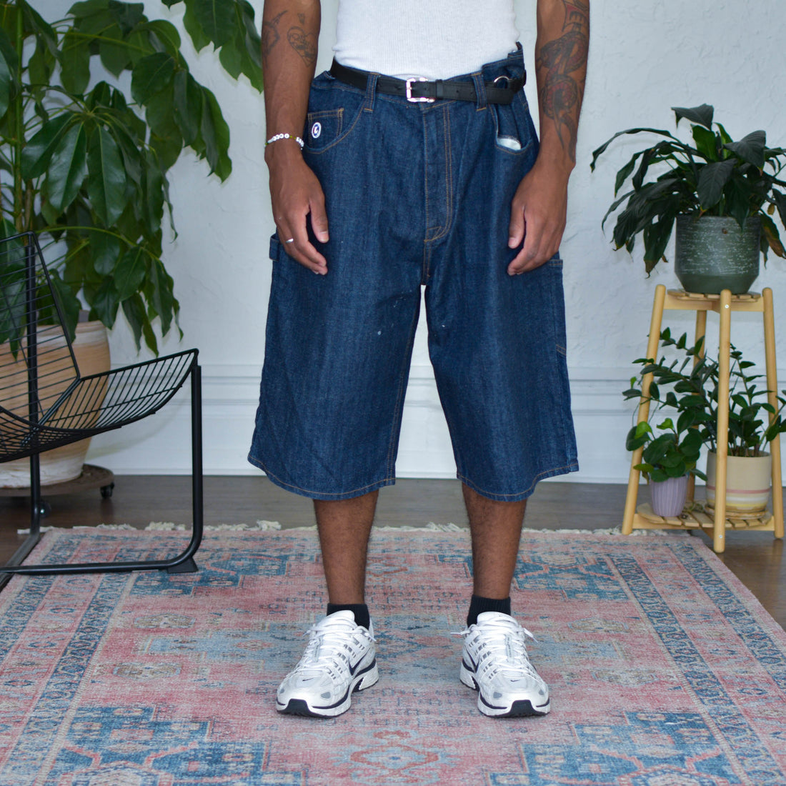 Vintage G Unit Baggy Jean Shorts