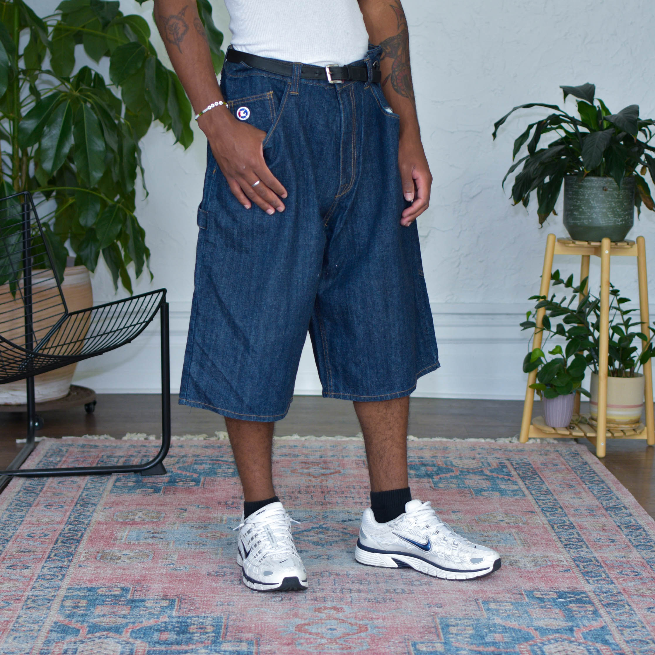 Vintage G Unit Baggy Jean Shorts