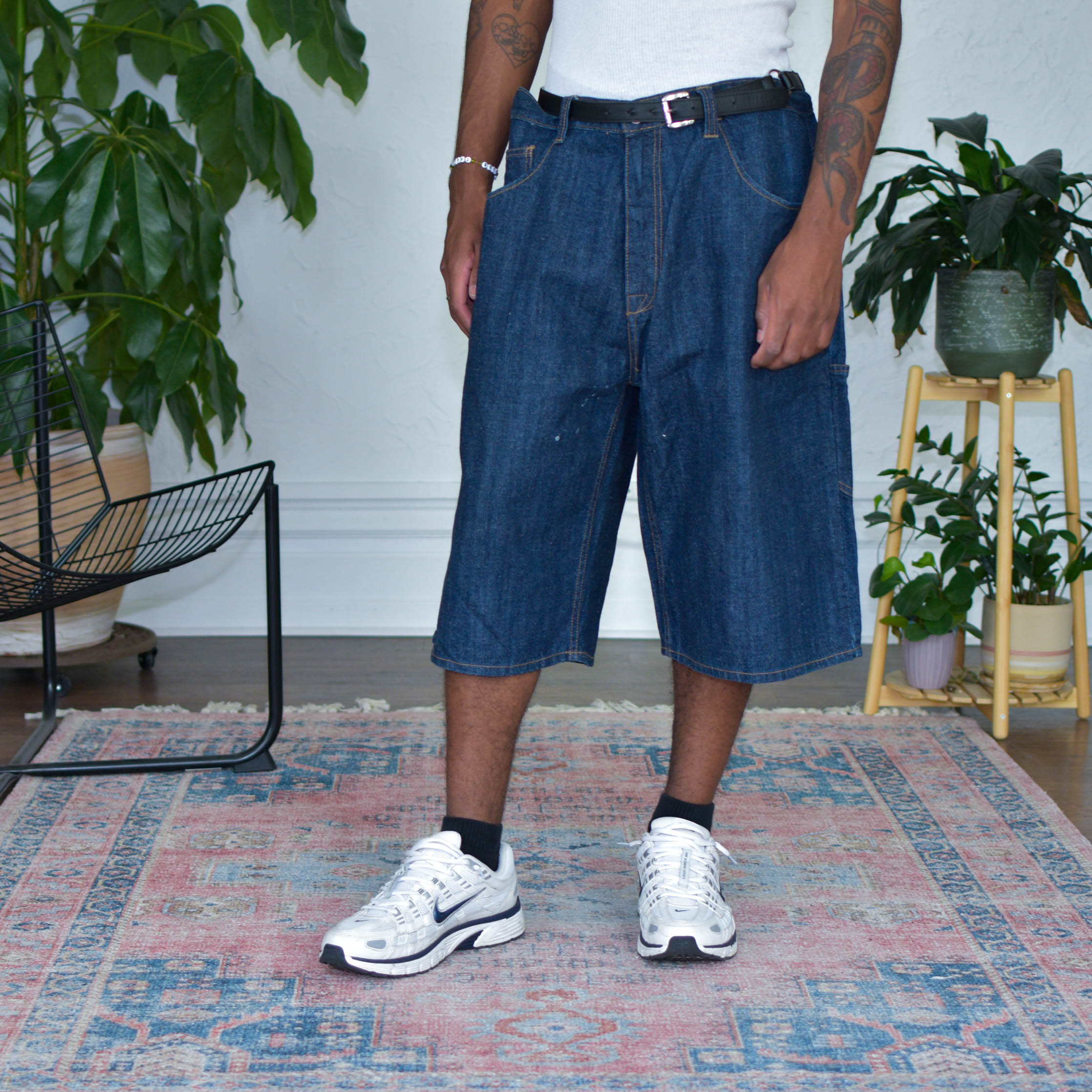 Vintage G Unit Baggy Jean Shorts