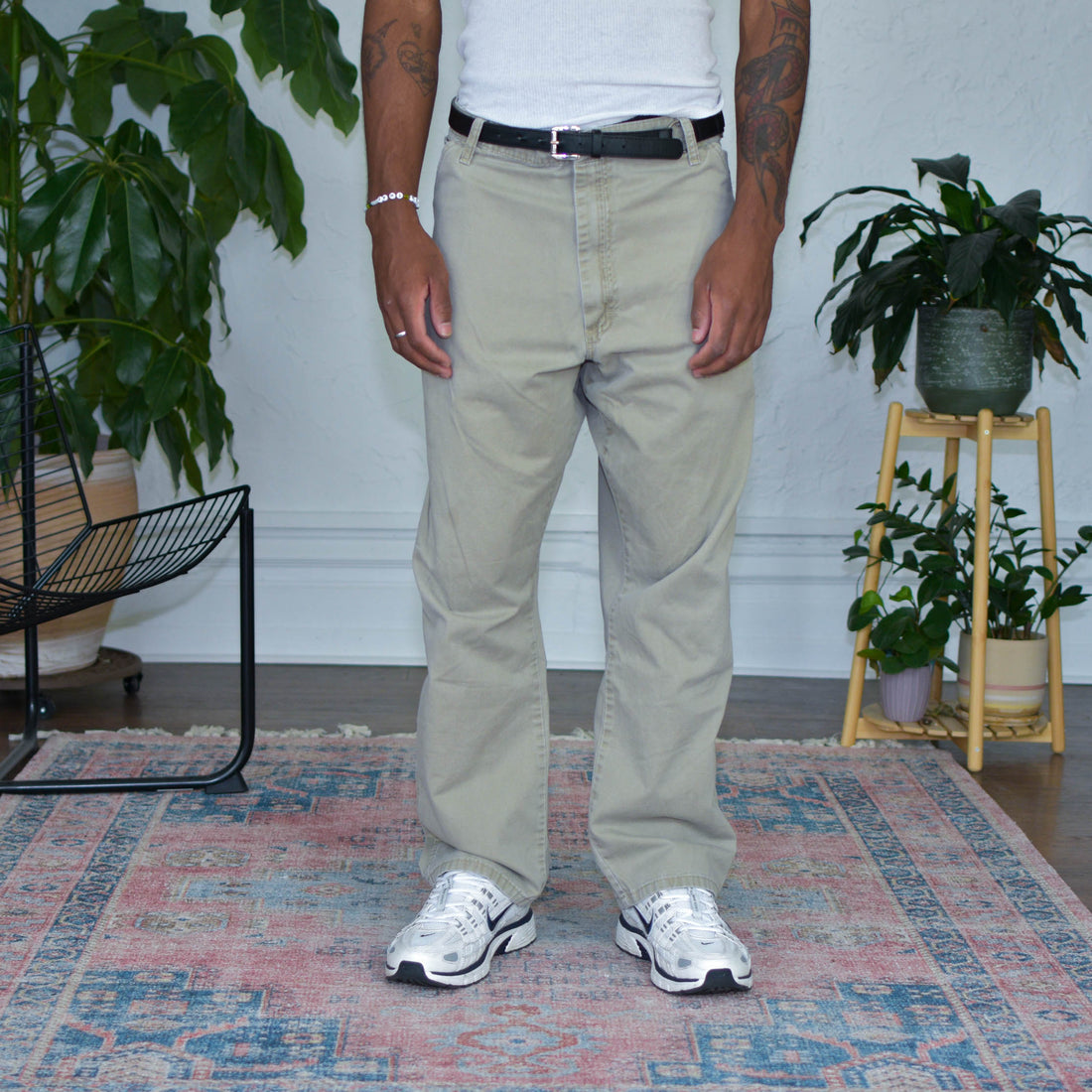 Vintage Wrangler Workwear Beige Pants