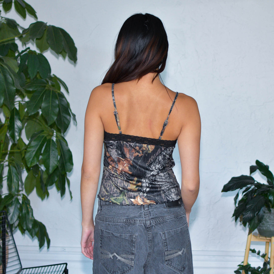 Vintage Wilderness Dreams Camo Lacey Cami