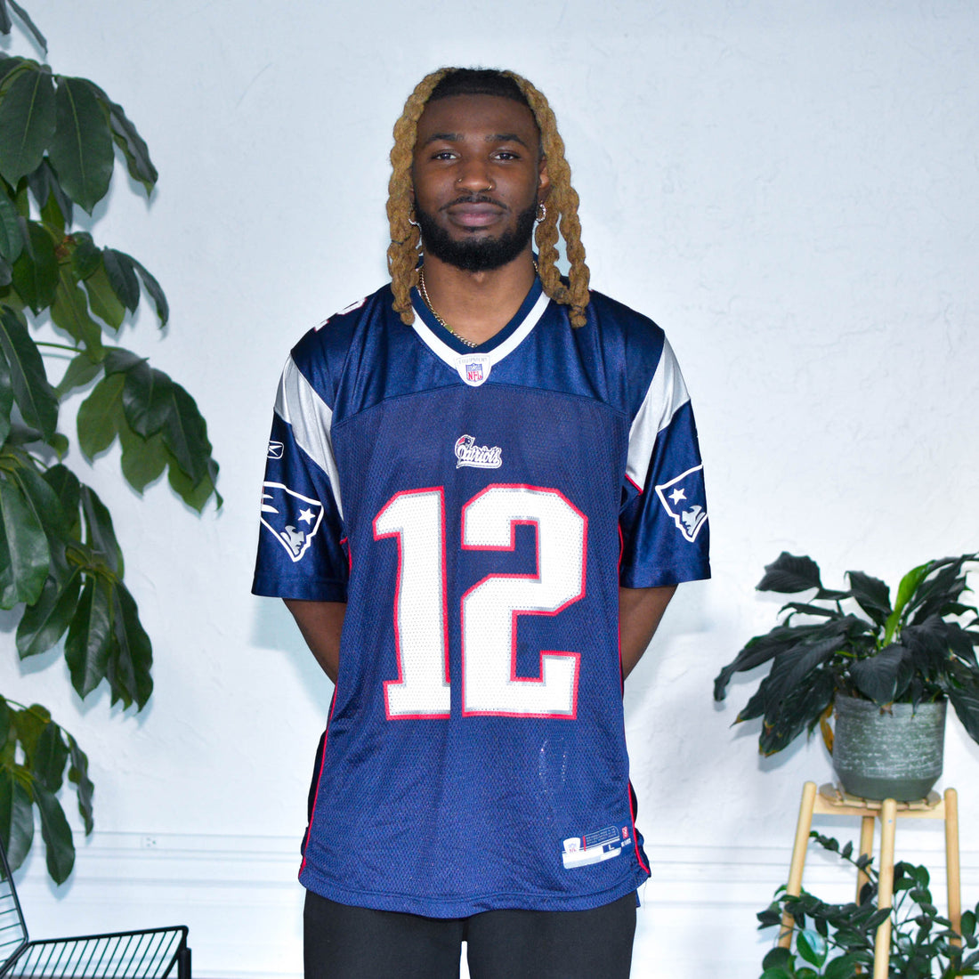 Vintage New England Patriots Tom Brady Reebok Jersey