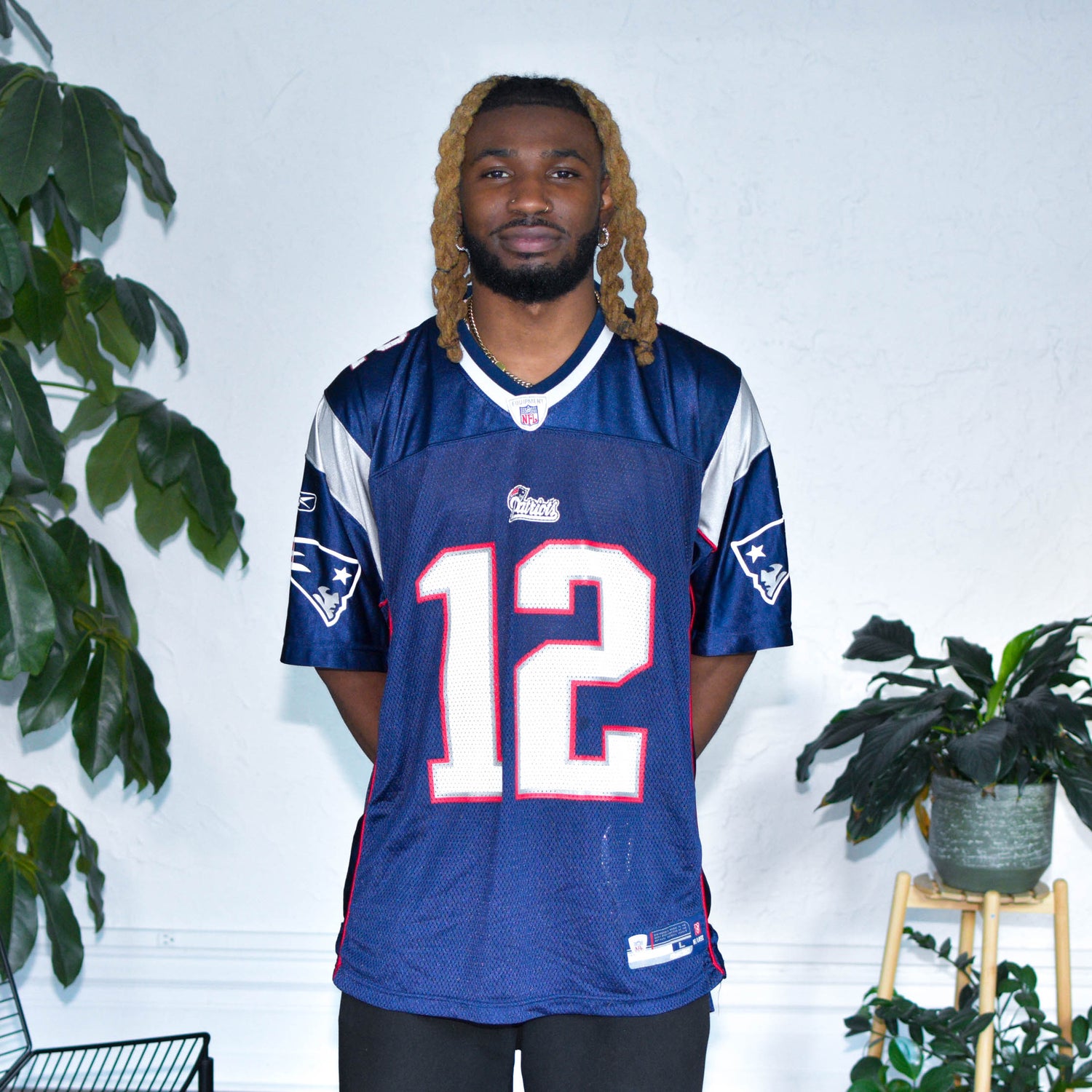 Vintage New England Patriots Tom Brady Reebok Jersey