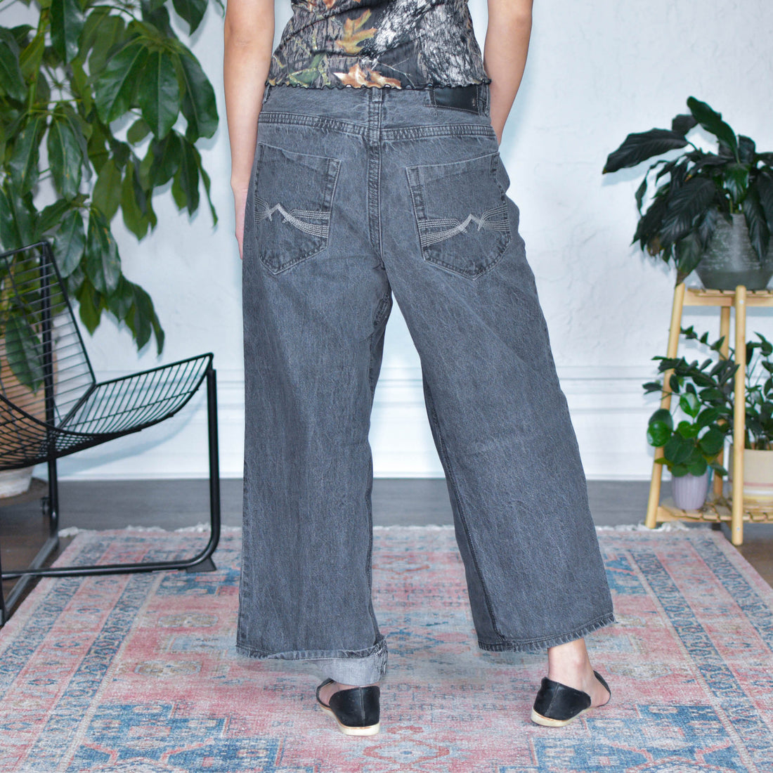 Vintage Ecko Reworked Ultra-Wide Jeans