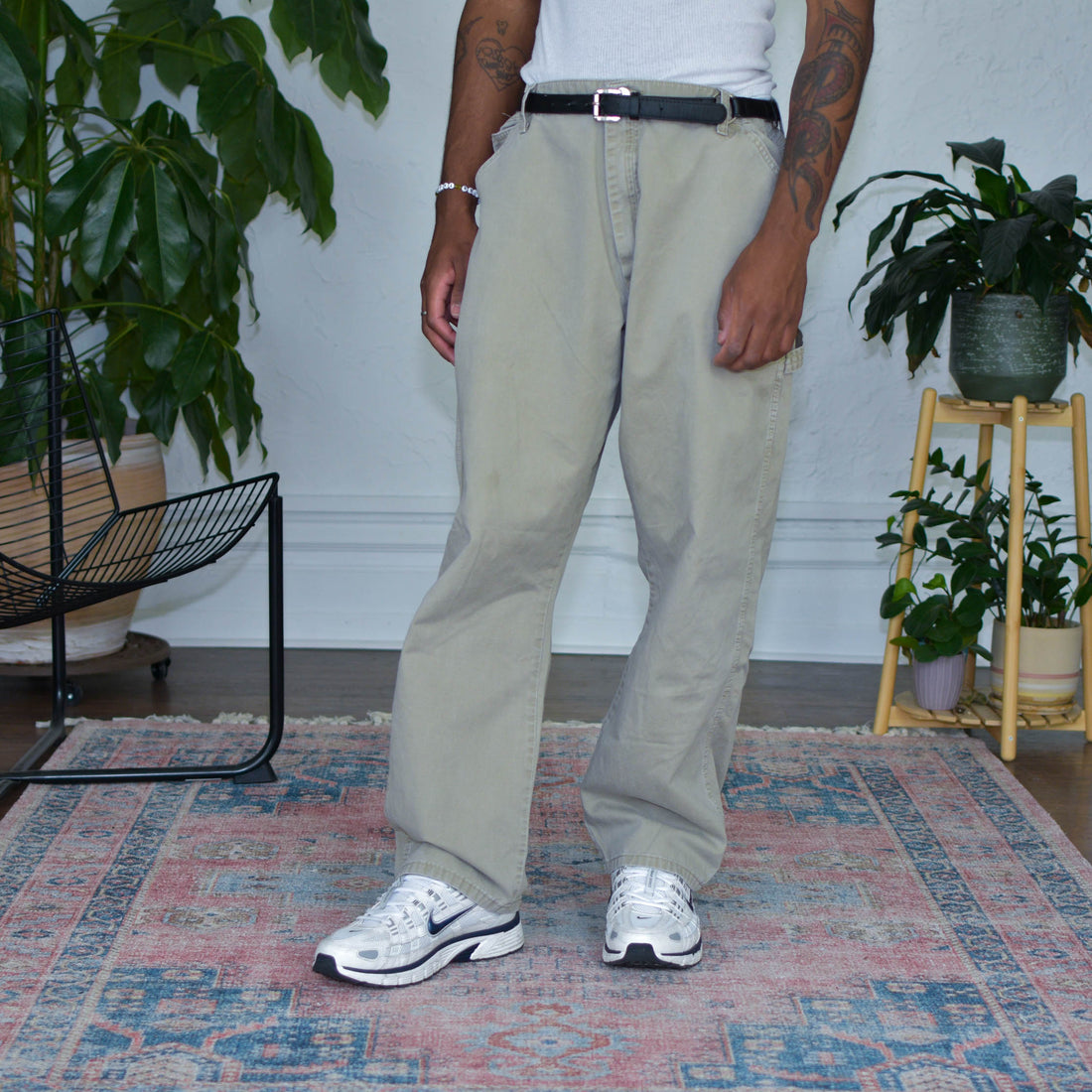 Vintage Wrangler Beige Work Pants