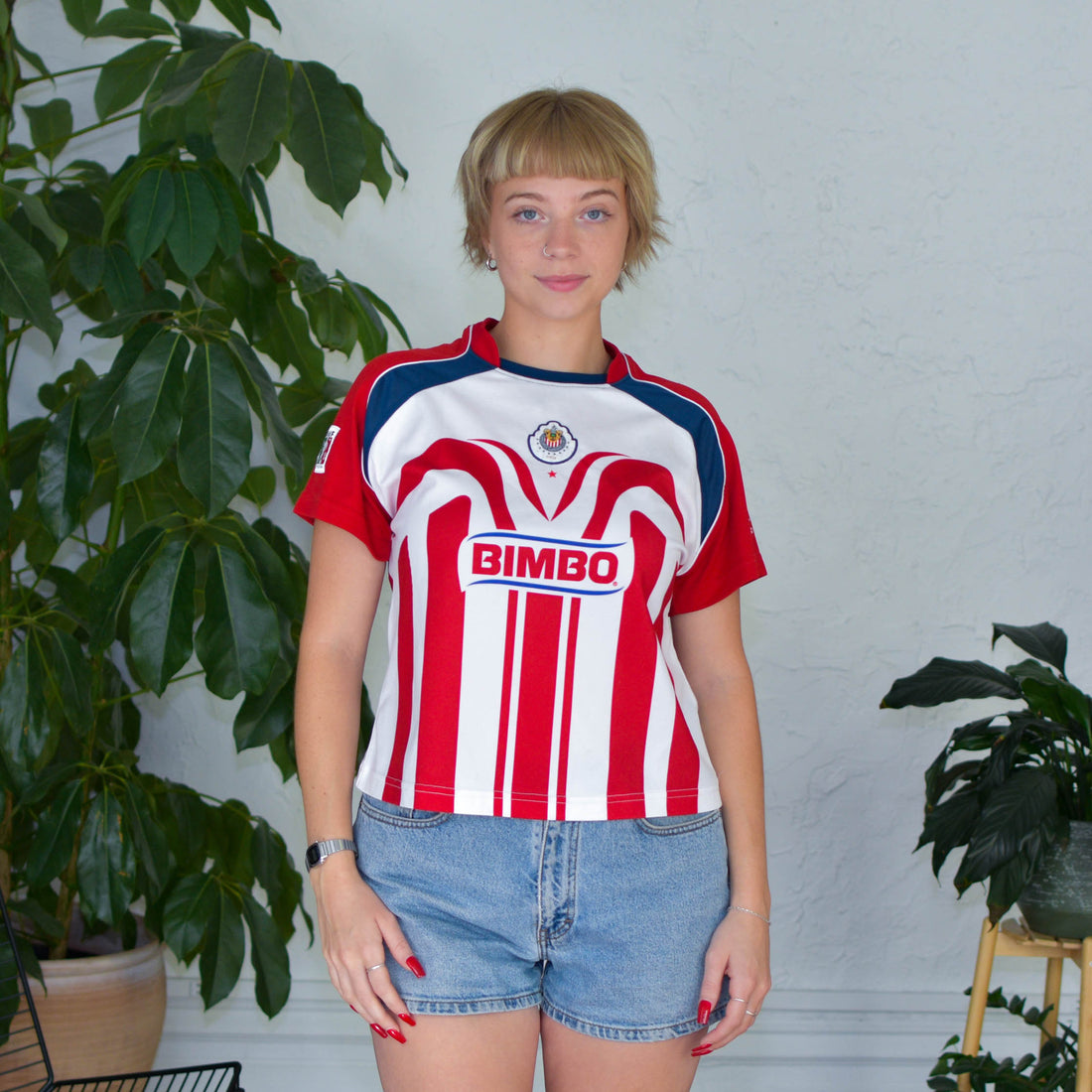 Vintage 2006-07 Replica Chivas de Guadalajara Femme Jersey