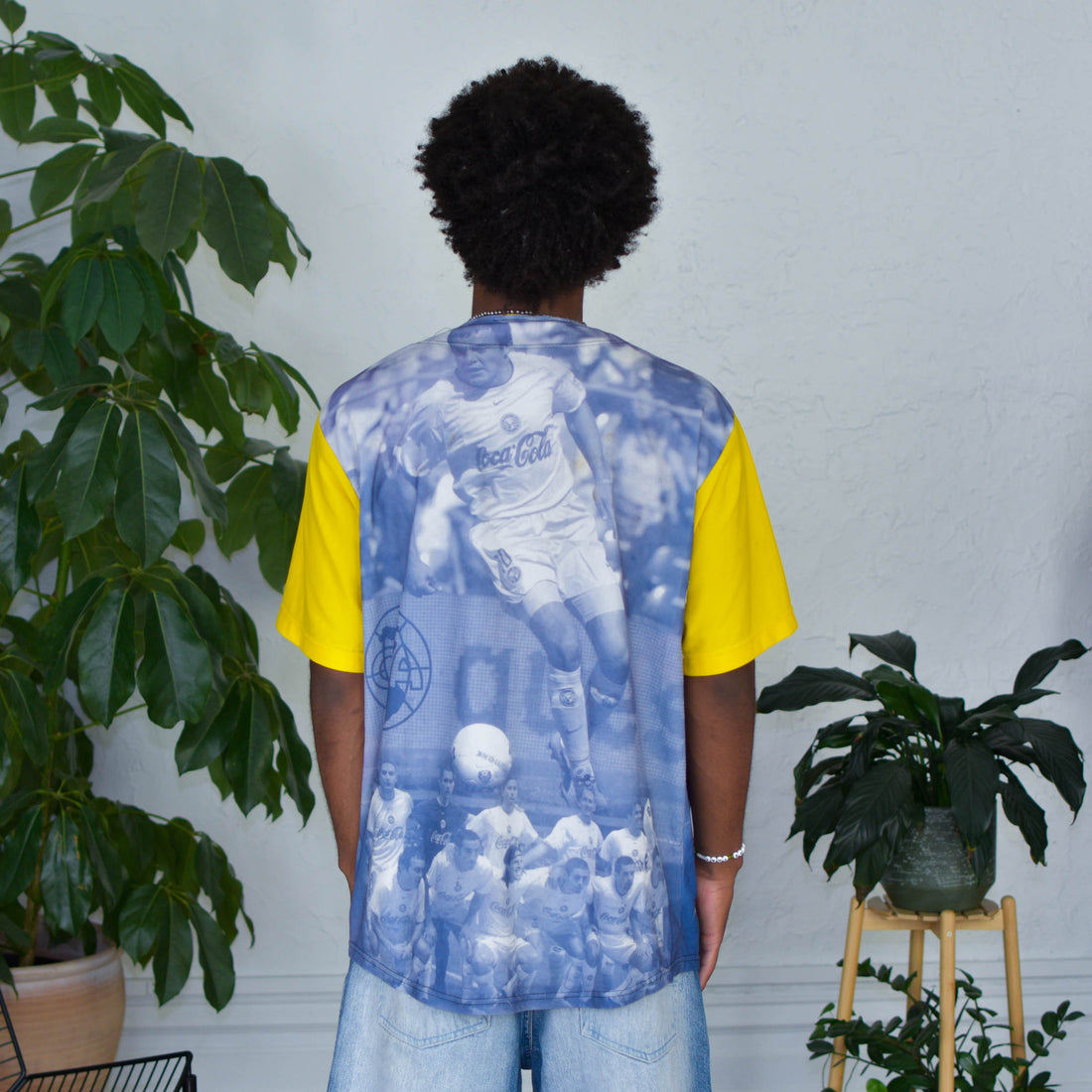 Vintage Y2K Club America All-Over-Print Baseball Jersey