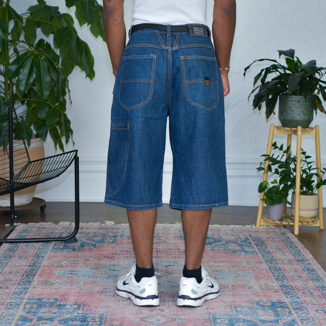 Vintage Marithé François Girbaud Baggy Jean Shorts