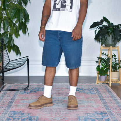 Vintage 90s North Crest Jean Shorts (Jorts)