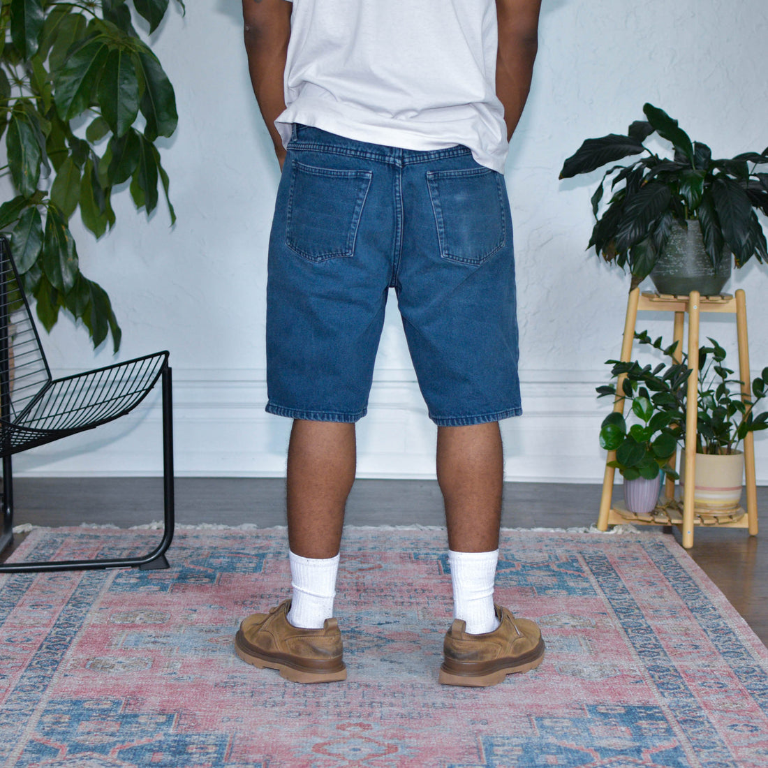 Vintage 90s North Crest Jean Shorts (Jorts)
