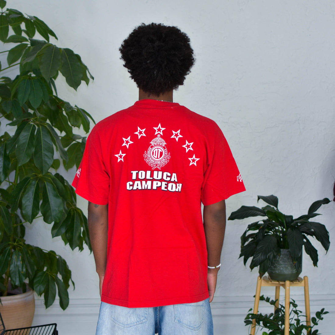 Vintage Apertura 2002 Toluca Champions T-Shirt