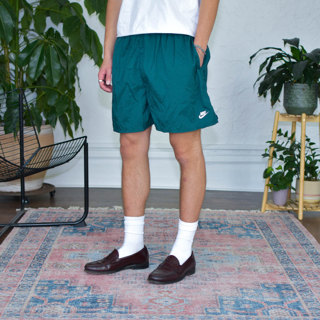 Vintage Nike Nylon Track Shorts