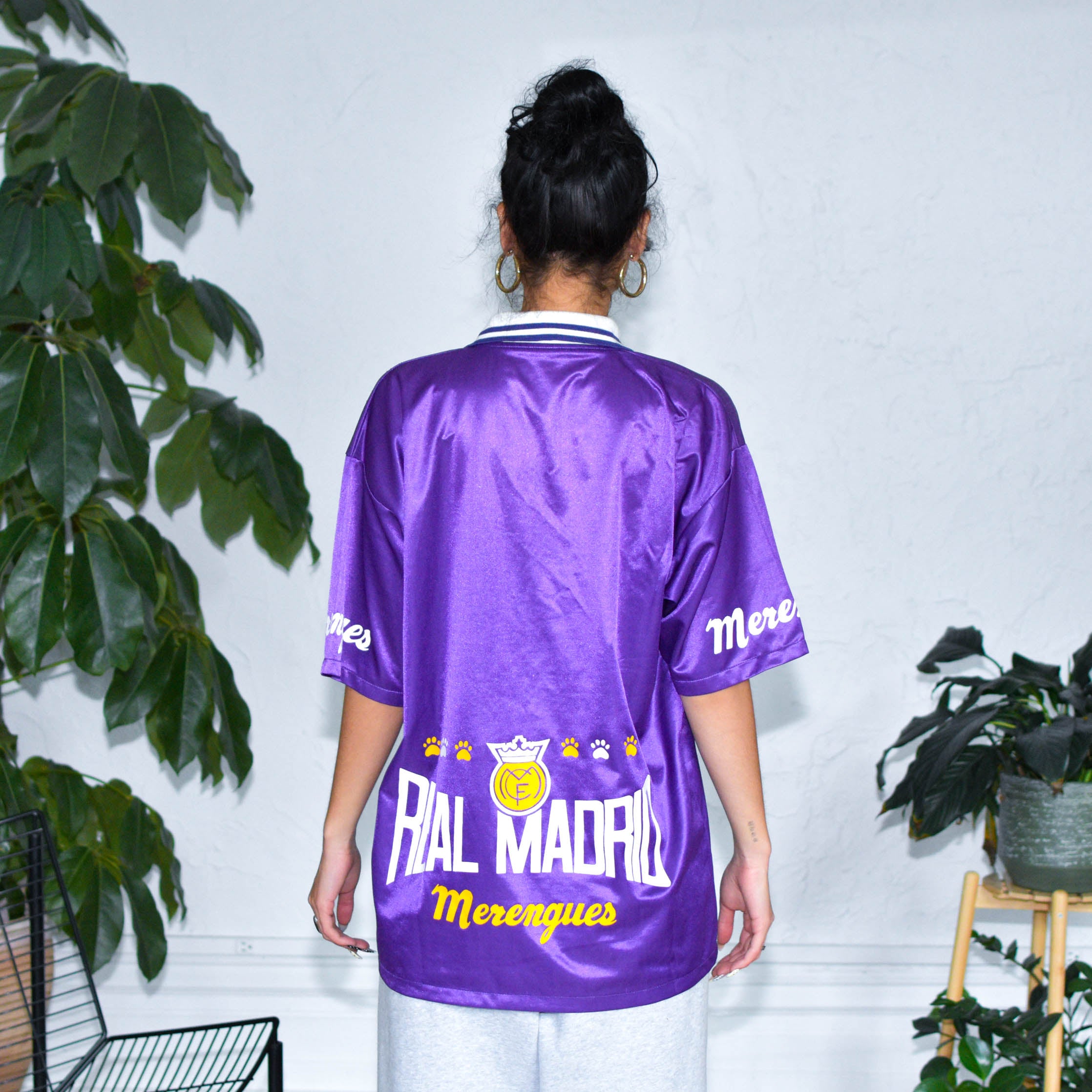 Vintage 90s Real Madrid Replica Away Jersey