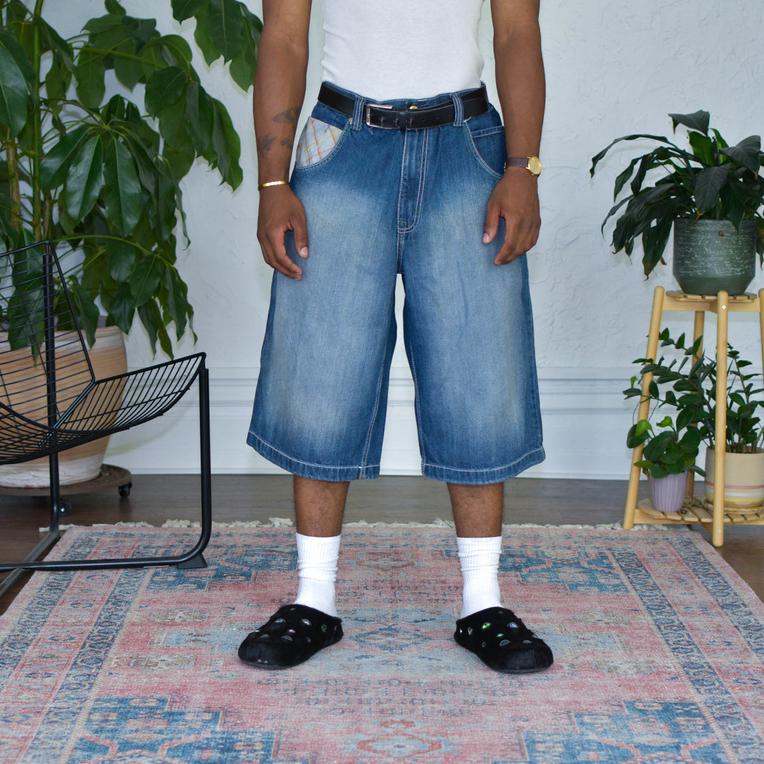 Vintage South Pole Straight Leg Jean Shorts
