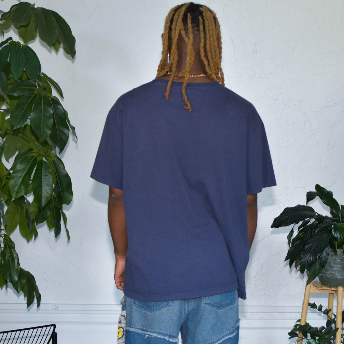 Vintage Polo Ralph Lauren Navy American Flag T-Shirt