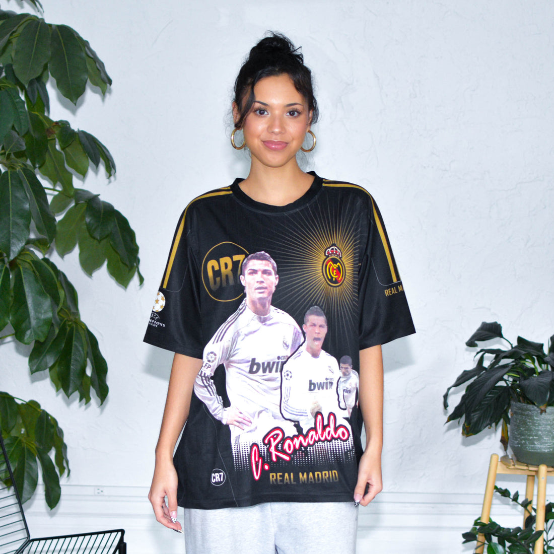 Vintage Real Madrid Cristiano Ronaldo All-Over-Print Jersey