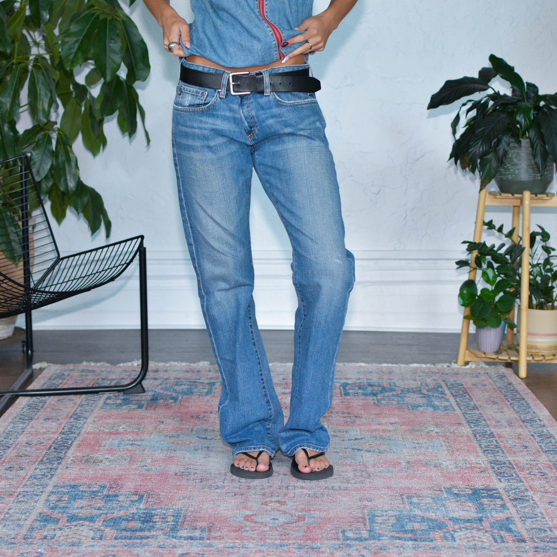 Vintage AG Light Wash Tomboy Jeans