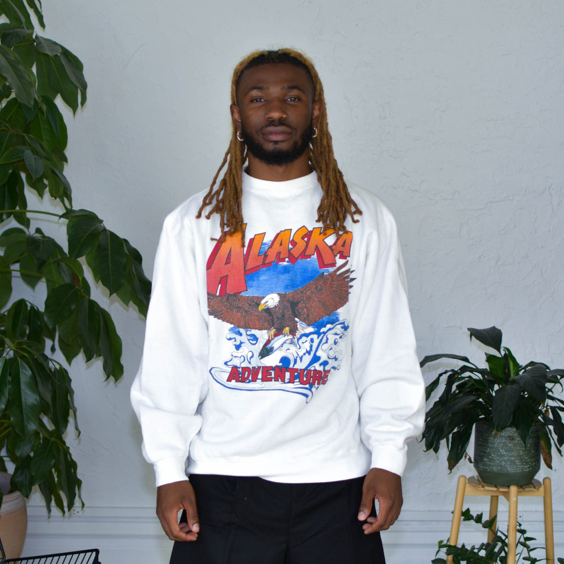 Vintage 90s Alaska Adventure Crewneck