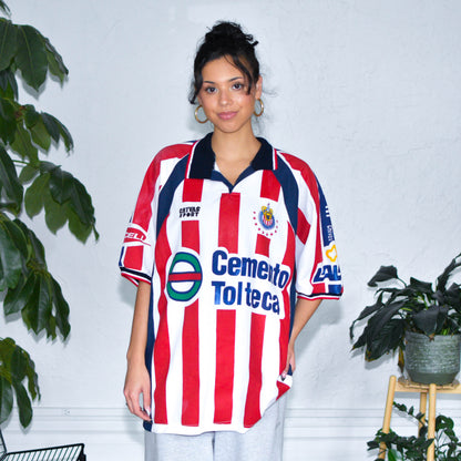 Vintage 1999 Chivas de Guadalajara Replica Home Jersey