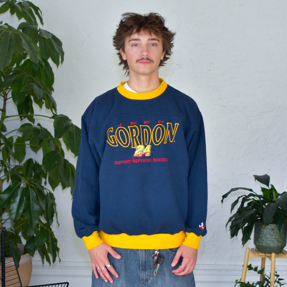 Vintage Jeff Gordon Embroidered Racing Sweatshirt