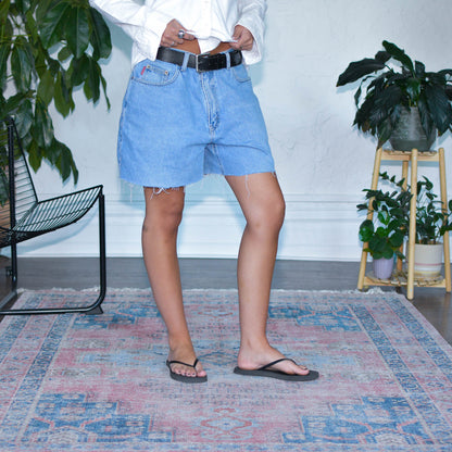 Vintage 90s Bugle Boy Jean Shorts