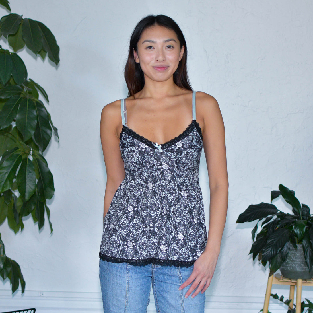 Y2K Marilyn Monroe Paisley Cami