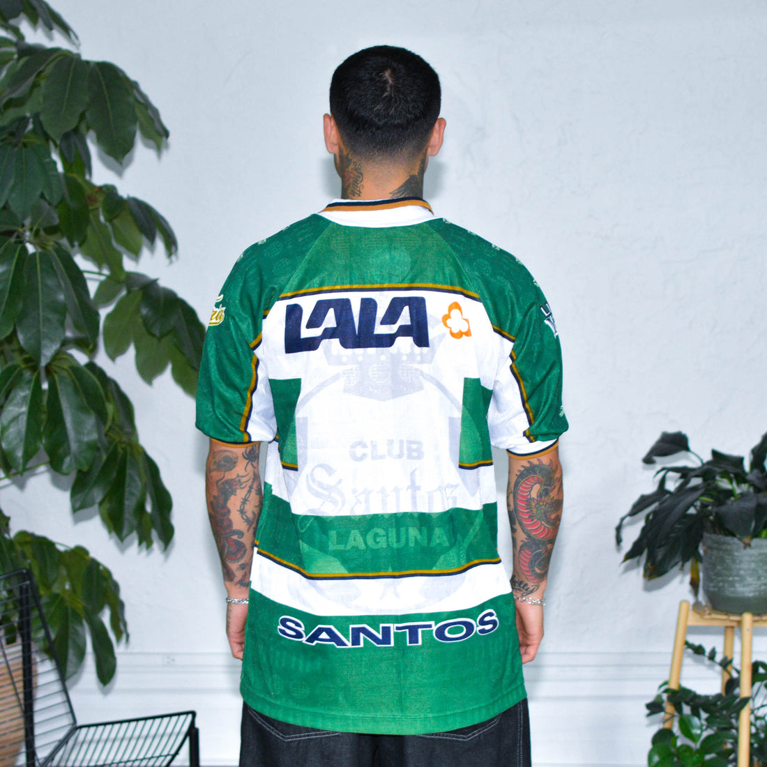 Vintage 1999 Santos Laguna Replica Home Jersey