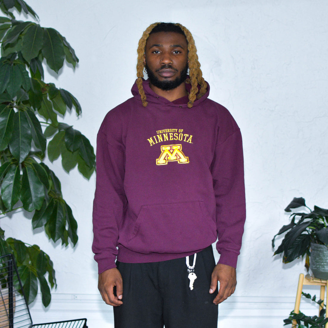 Vintage University of Minnesota Maroon Hoodie