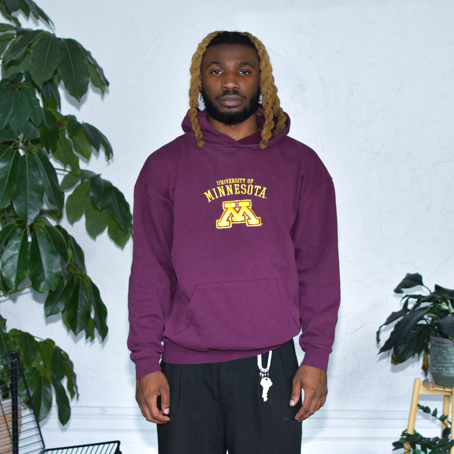 Vintage University of Minnesota Maroon Hoodie