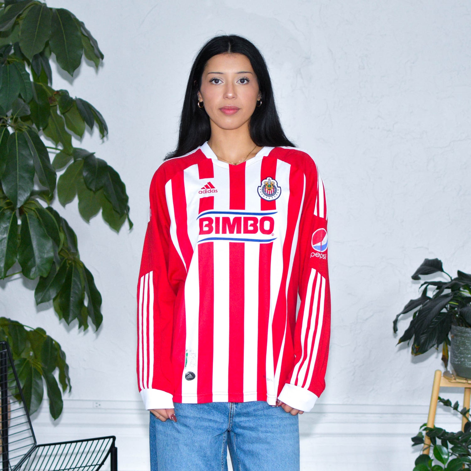 Vintage 2011 Chivas de Guadalajara Alberto &quot;Venado&quot; Medina Replica Home Jersey