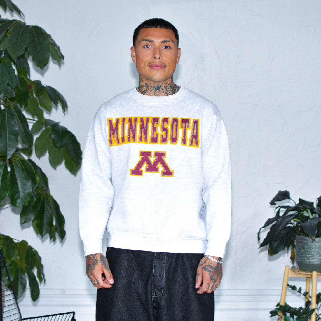 Vintage University of Minnesota Gray Crewneck