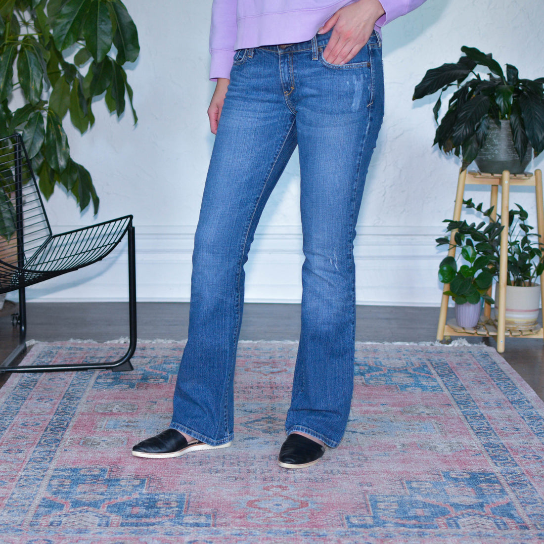 Vintage Abercrombie &amp; Fitch Slim Flare Jeans