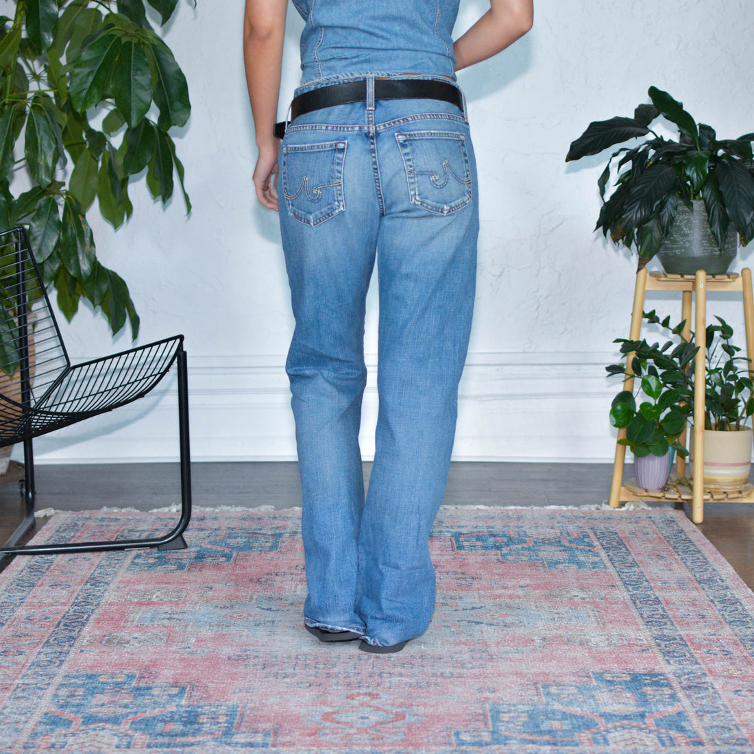 Vintage AG Light Wash Tomboy Jeans
