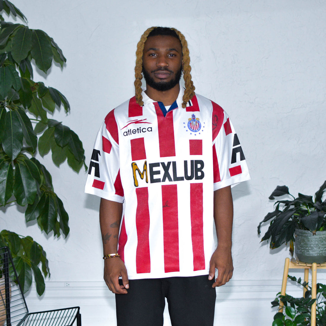 Vintage 1999 Atletica Chivas de Guadalajara Replica Home Jersey