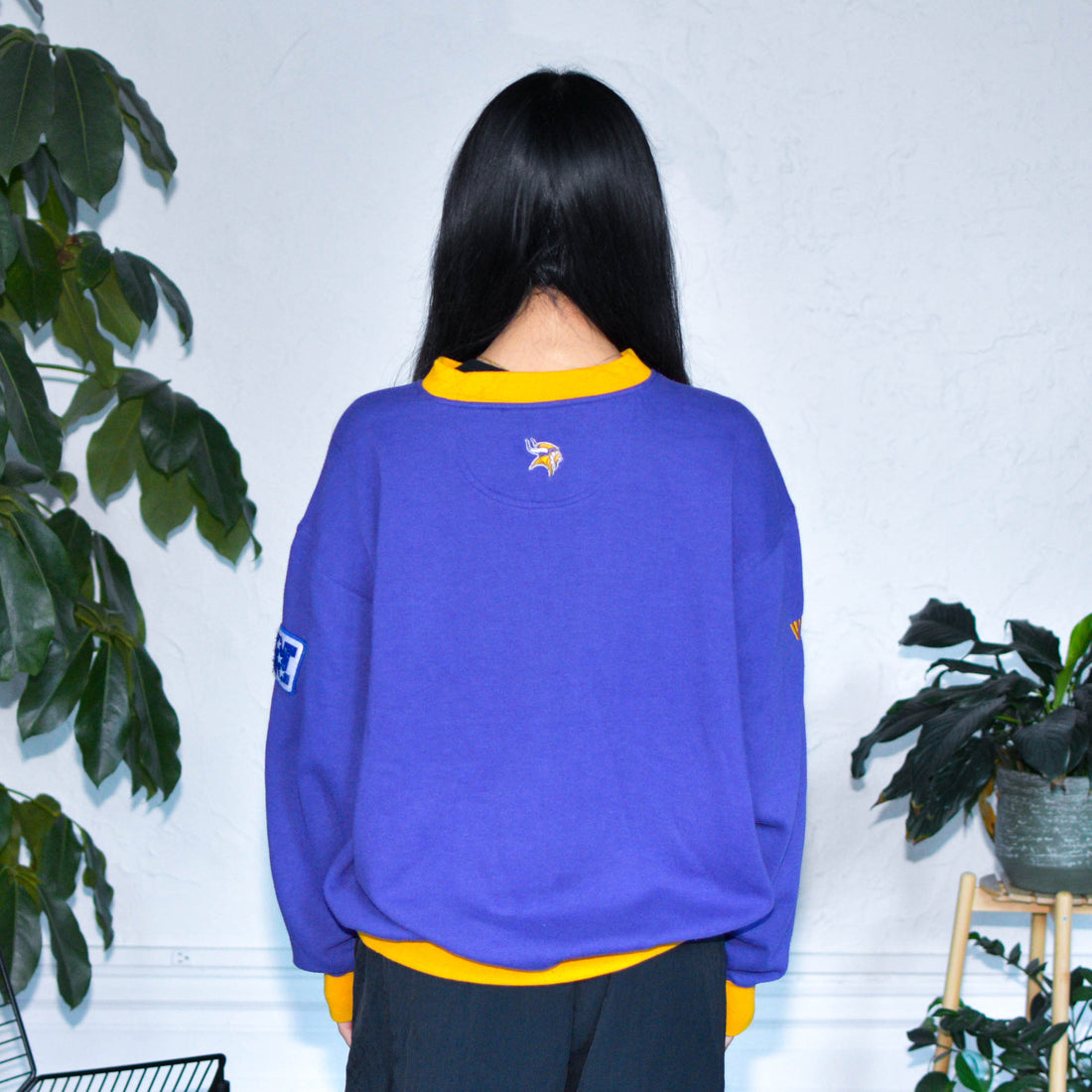 Vintage Minnesota Vikings Lee Sport Purple Sweatshirt