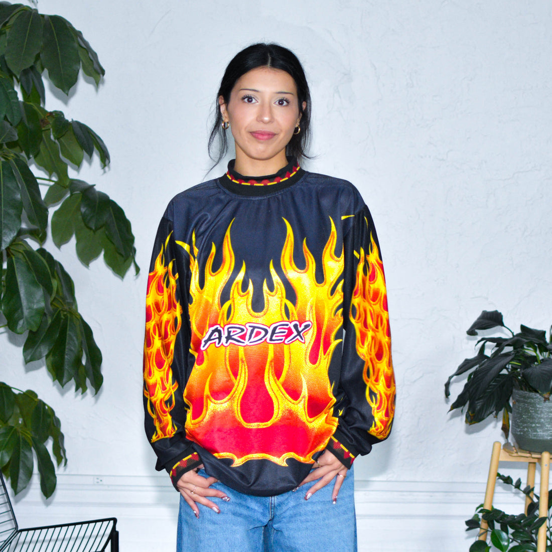 Vintage 2000s Ardex Flames Goalkeeper Jersey